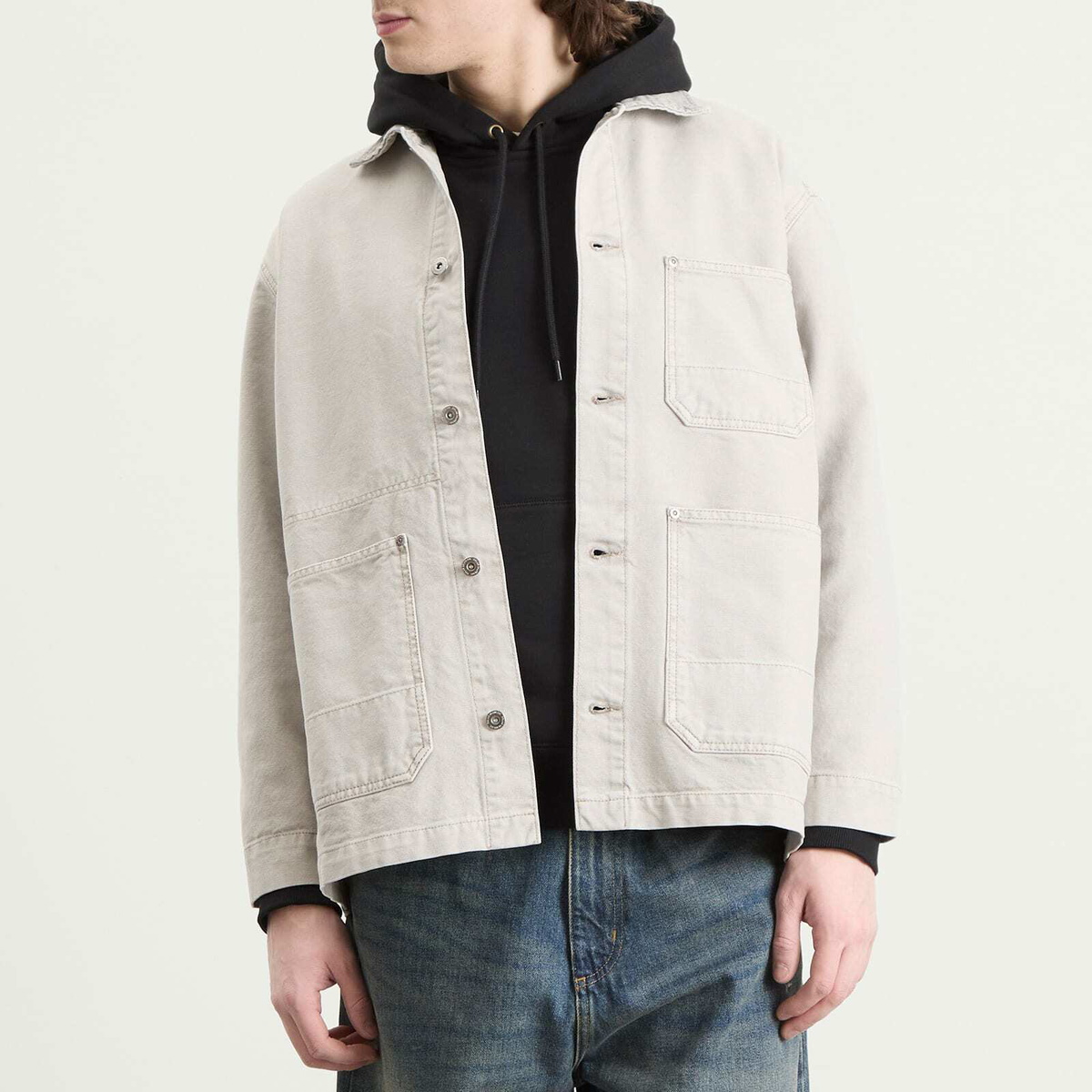 Polar Skate Co. Men's Ezra Jacket in Pale Taupe
