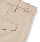 Maison Kitsuné - Tapered Cotton Trousers - Neutrals
