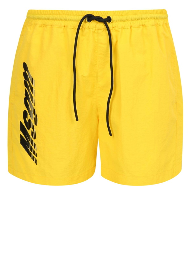 Photo: MSGM Logo-print Swim Shorts