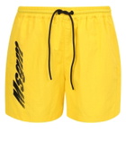 MSGM Logo-print Swim Shorts