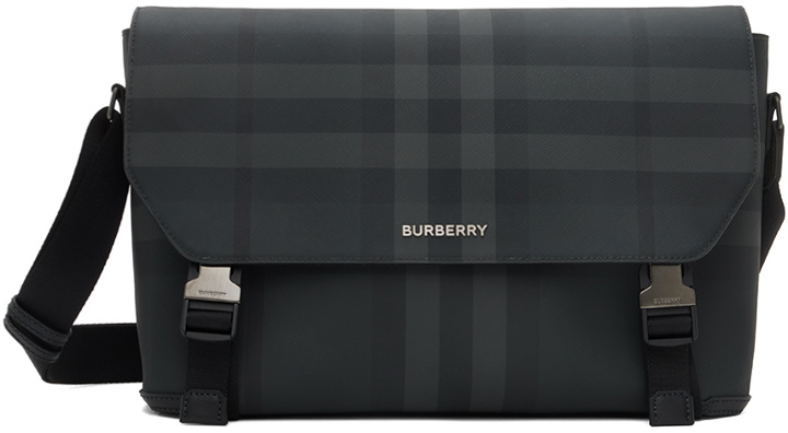 Photo: Burberry Black Large Wright Bag