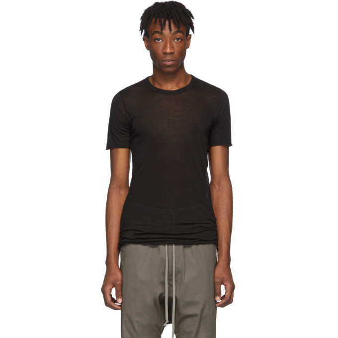 Photo: Rick Owens Black Basic T-Shirt