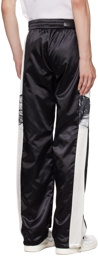 AMIRI Black Printed Track Pants