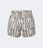 Frescobol Carioca Rio printed swim trunks