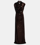 Tove Azalea sequined gown