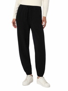 MC2 Saint Barth Woman Knitted Black Jogger Pants