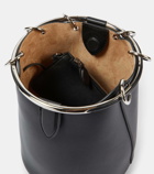 Alaïa Ring Medium leather bucket bag