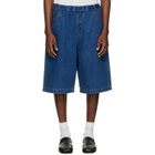 Entire Studios Blue Spar Shorts