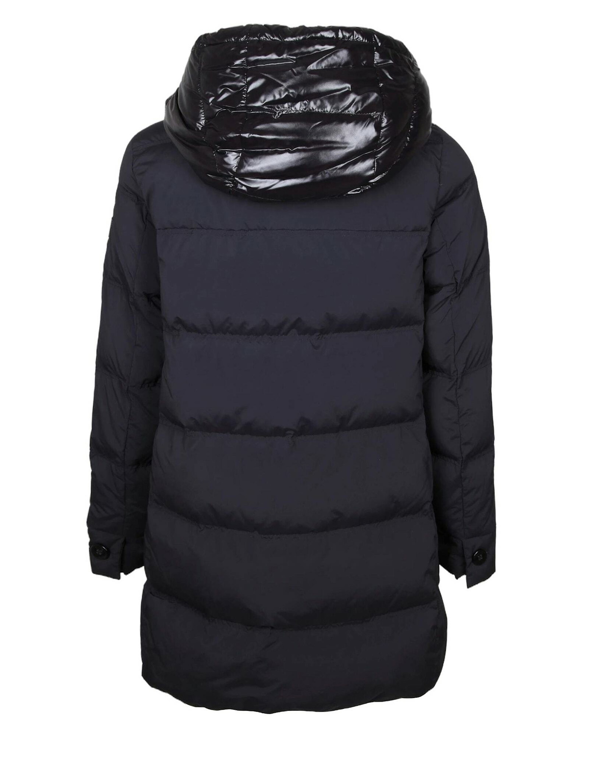 Peuterey Unix Ml Bmat Double Fabric Down Jacket Black Color