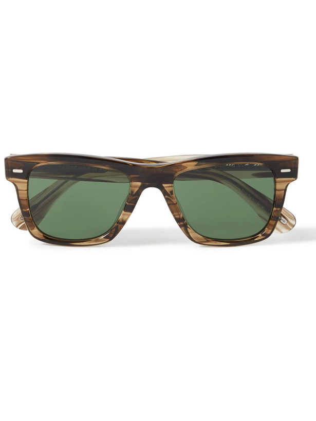 Photo: Brunello Cucinelli - Oliver Peoples Square-Frame Acetate Sunglasses