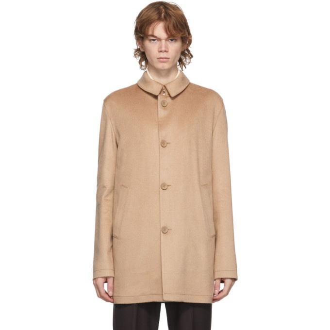 Photo: Herno Tan Cashmere Topper Jacket