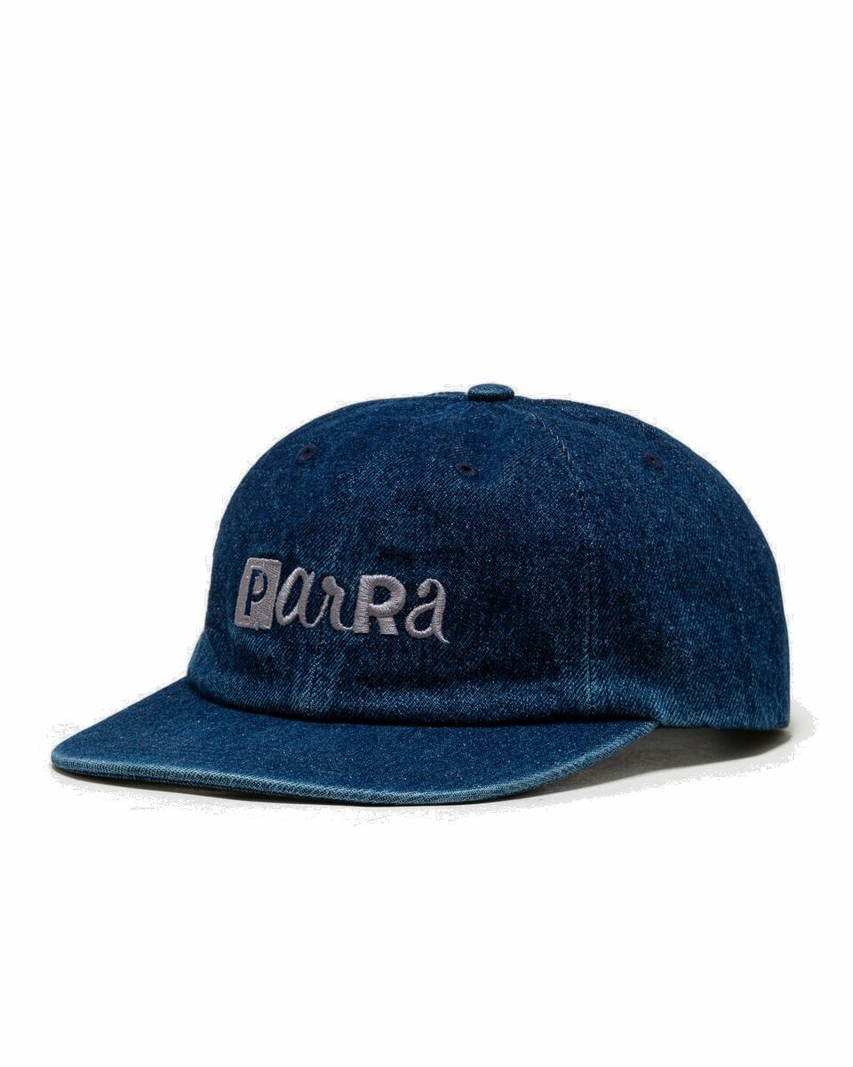 Photo: By Parra Blocked Logo 6 Panel Hat Blue - Mens - Caps