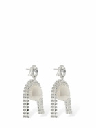MAGDA BUTRYM - Crystal & Pearl Pendant Earrings