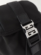 Givenchy - 4G Mesh- and Leather-Trimmed Nylon Backpack