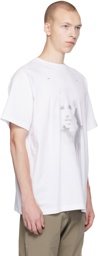 HELIOT EMIL White Fluvial T-Shirt