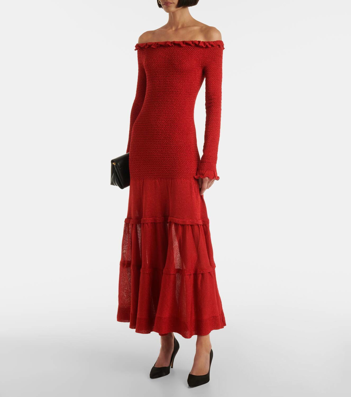 Altuzarra Polly off-shoulder jersey maxi dress Altuzarra Altuzarra Polly off-shoulder jersey maxi dress Altuzarra