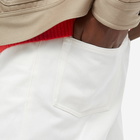 AMI Men's Tapered Fit Jean in White