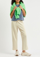 American Vintage Itonay Cotton-blend Sweatpants Cream