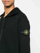 STONE ISLAND - Logo Cotton Hoodie