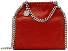 Stella McCartney Red Tiny Falabella Tote Bag