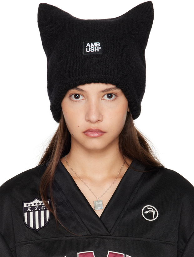 Photo: AMBUSH Black Rave Beanie