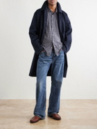 Officine Générale - Giacomo Checked Cotton Shirt - Gray
