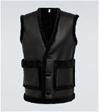 Burberry - Shearling pocket vest