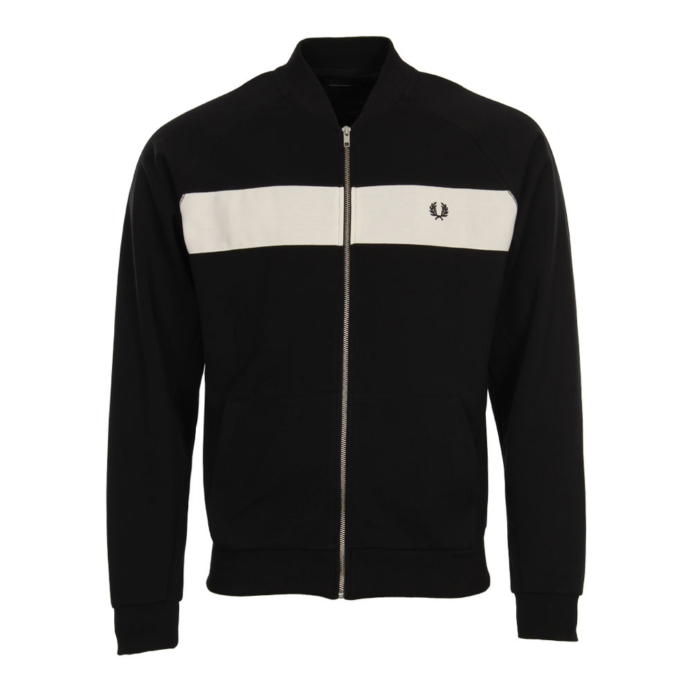 Track Jacket - Black Fred Perry