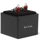 Paul Smith - Cola Bottle Silver-Tone and Resin Cufflinks - Men - Silver