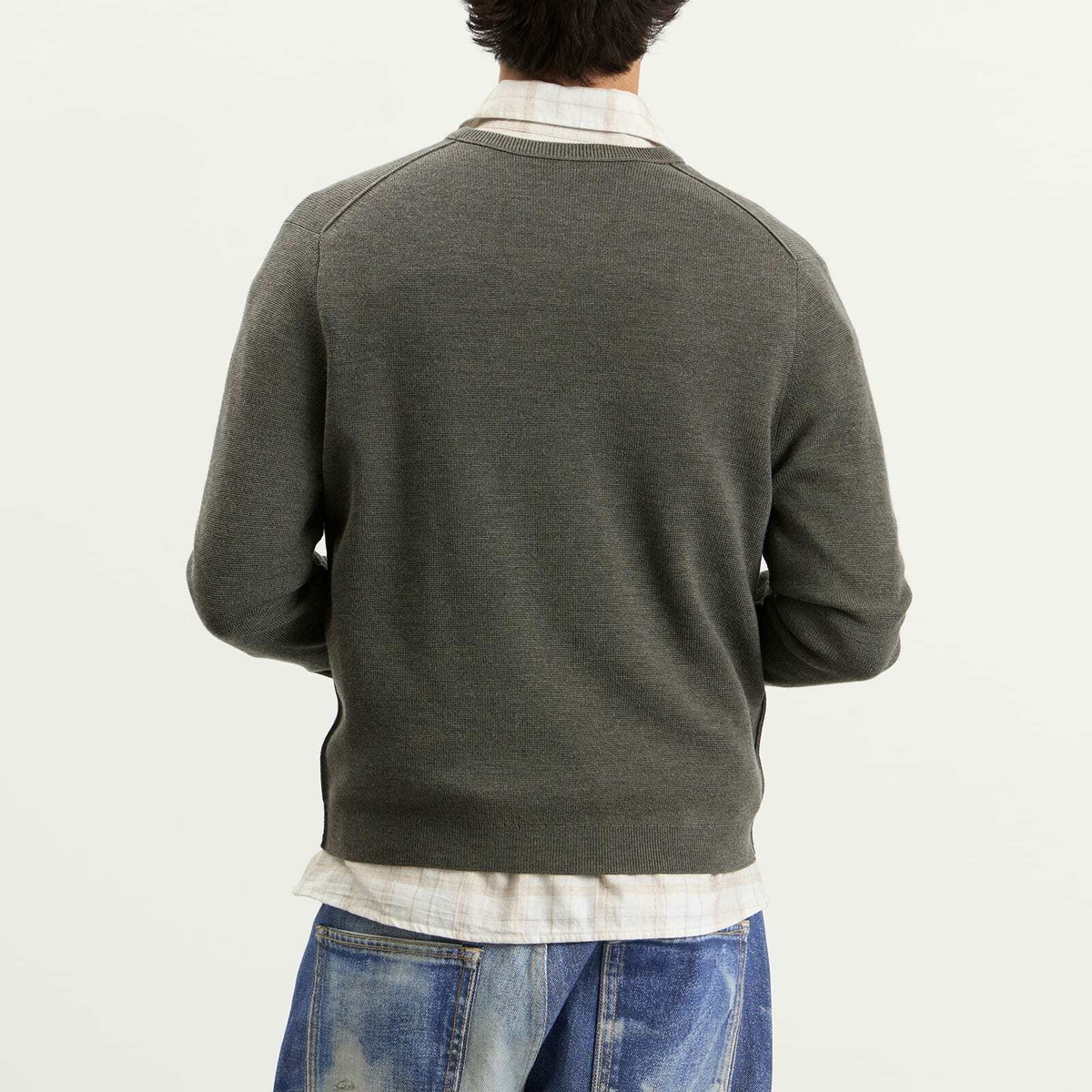 Acne Studios Men's Kodos Merinos Jumper in Cedar Green