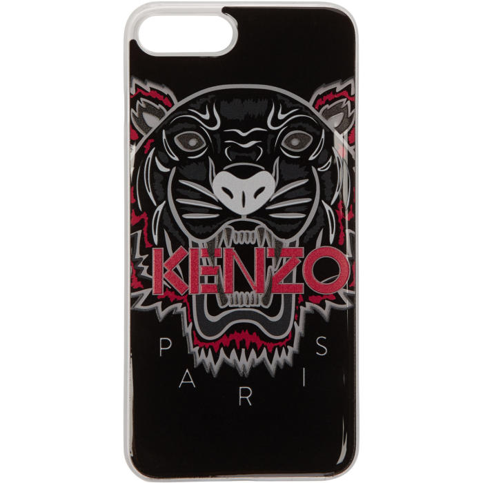 Photo: Kenzo Black 3D Tiger iPhone 7 Plus Case