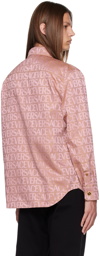 Versace Pink Allover Shirt