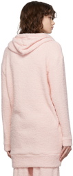 Calvin Klein Underwear Pink Plush Lounge Hoodie