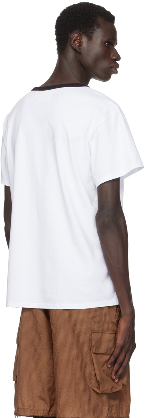 le PÈRE White 'Honcho' Ringer T-shirt