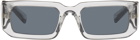 Prada Eyewear Transparent Rectangular Sunglasses