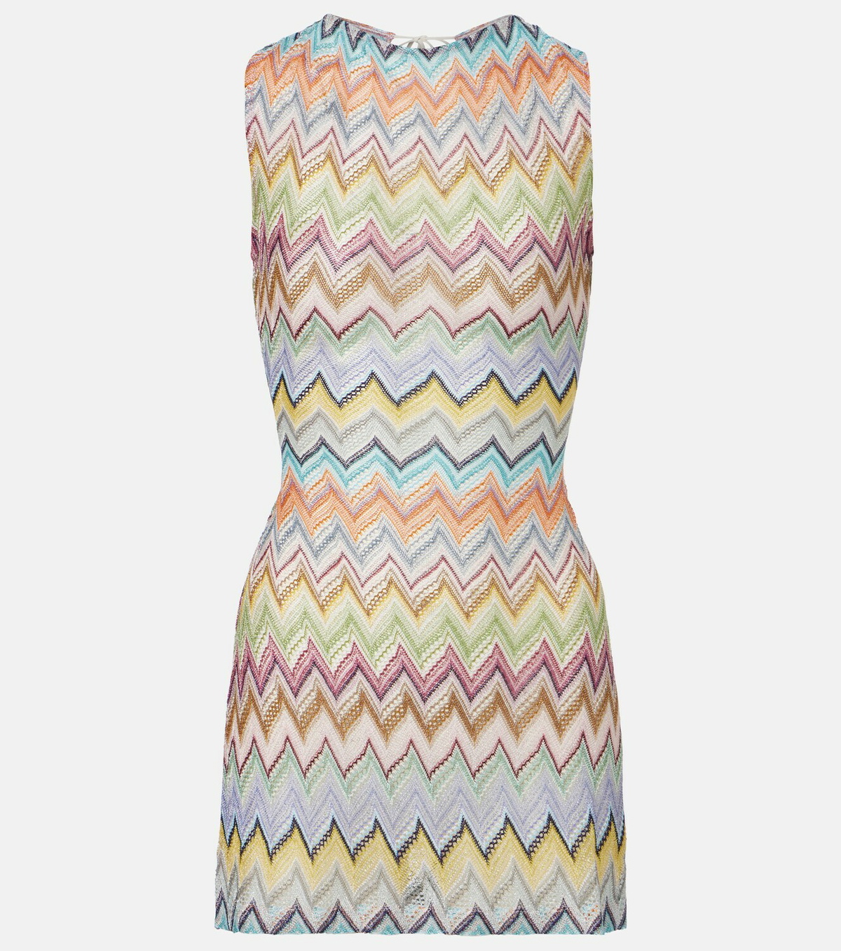 Missoni Zigzag lamé beach cover-up
