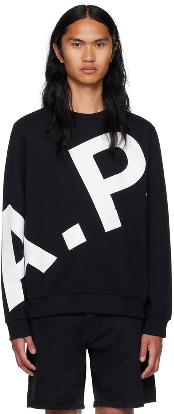 Photo: A.P.C. Black Cory Sweatshirt