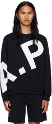 A.P.C. Black Cory Sweatshirt