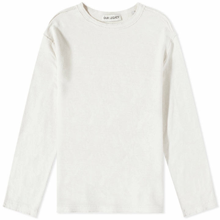 Photo: Our Legacy Men's Inverted Crew Sweat in Naturelle Hemp Loopback