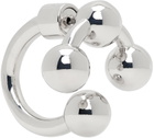 Lorette Colé Duprat Silver Quadri Single Earring