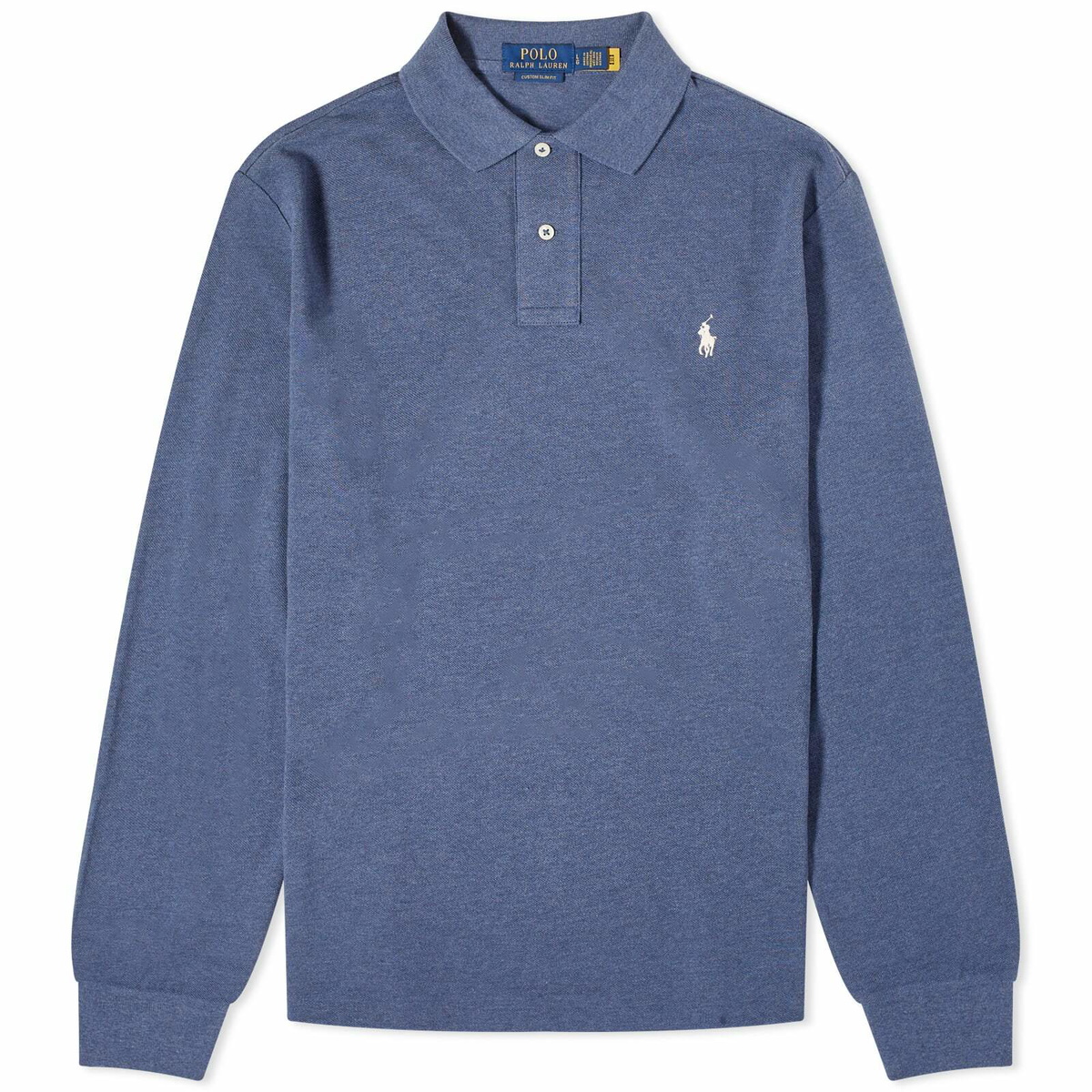 Navy long sleeve ralph lauren polo hotsell