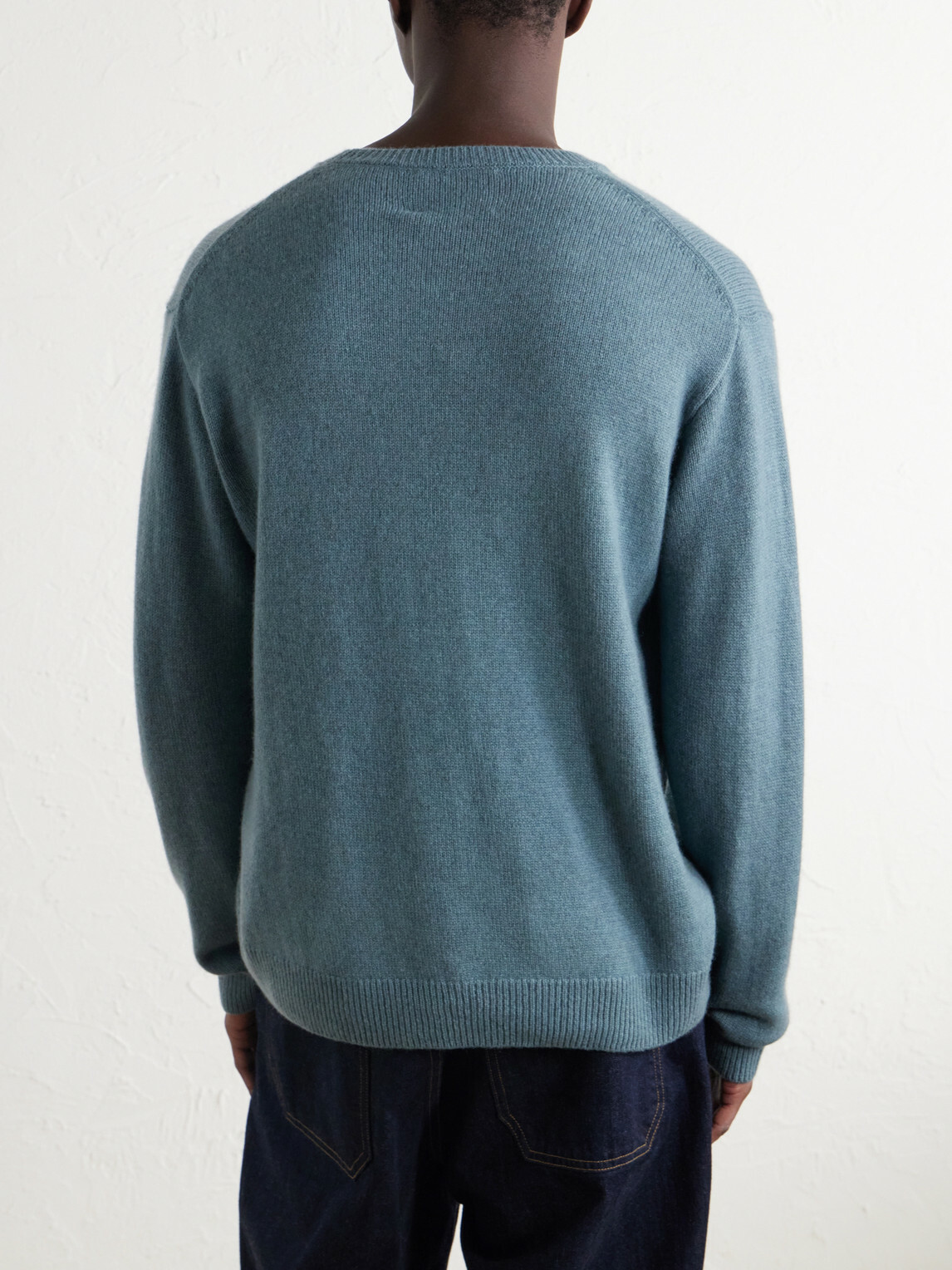The Elder Statesman - Statesman Cashmere Sweater - Blue
