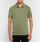 James Perse - Supima Cotton-Jersey Polo Shirt - Men - Sage green