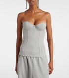 Vetements Cotton jersey corset