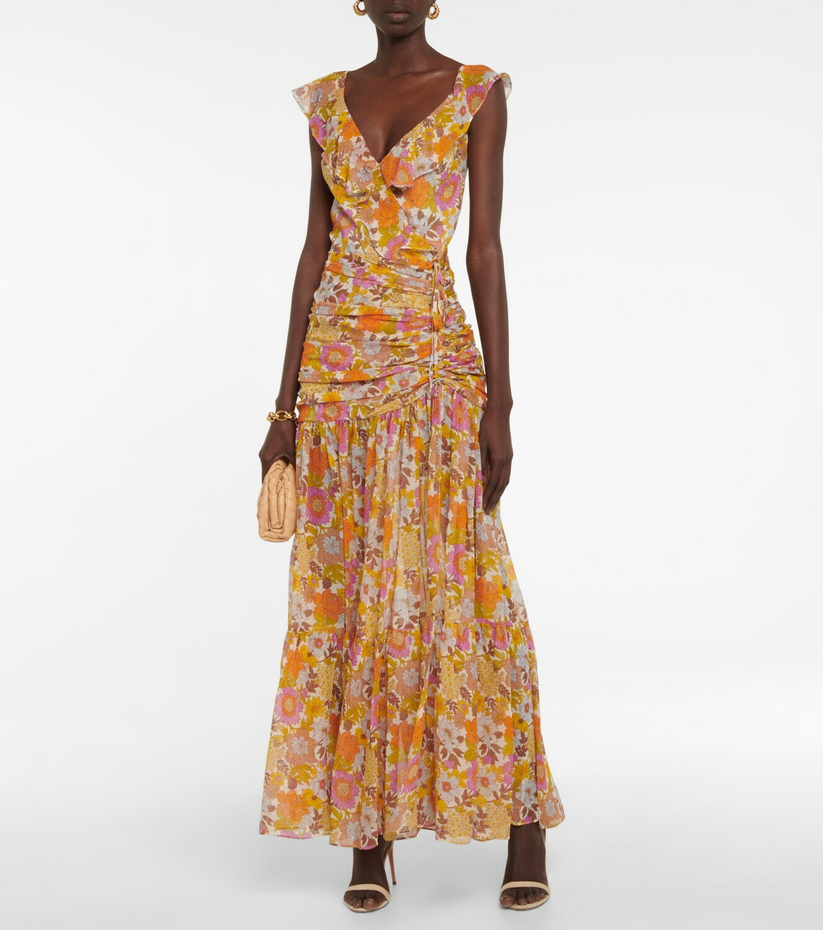 Veronica Beard Alannah floral silk maxi dress Veronica Beard Veronica Beard Alannah floral silk maxi dress Veronica Beard