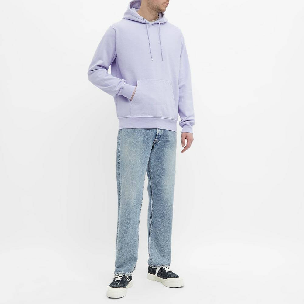 Colorful Standard Men's Classic Organic Popover Hoodie in Soft Lavender
