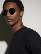 Dior Eyewear - DiorBlackSuit R6U Aviator-Style Gold-Tone Sunglasses