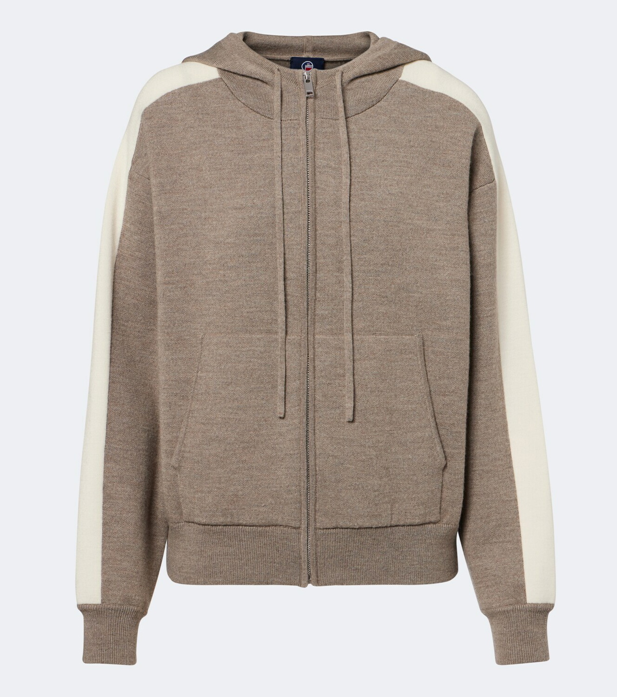 Fusalp Nymira wool-blend zip-up hoodie