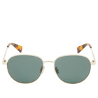 Kenzo Eyewear Men's Kenzo KZ40190U Sunglasses in Gold/Green 