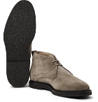 Tod's - Suede Desert Boots - Taupe